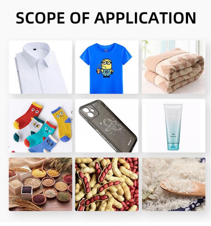 カスタマイズされたCPEPE透明型冷凍型プラスチックシップロックバッグ ミニシップポケット 5