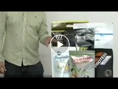 注文の印刷されたDoypack袋の飲料のびんは口の袋の上のノズルのアルミ ホイルの立場を形づけた