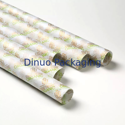注文の印刷の赤い嬉しい色の靴のギフト包装のための薄い 17g 包装のチィッシュ ペーパー