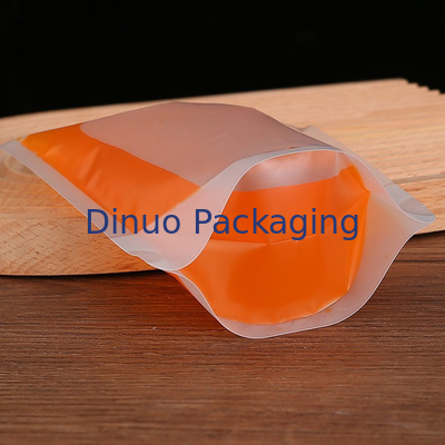 口の袋のプラスチック飲料水袋の上の注文の印刷された食品等級の透明な立場