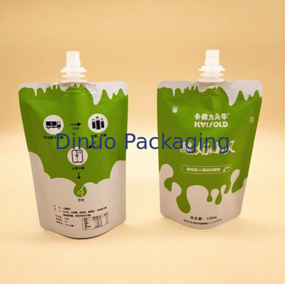 口の袋袋の再使用可能なベビーフードの袋の上の詰め替え式のリサイクルされた液体のプラスチック立場