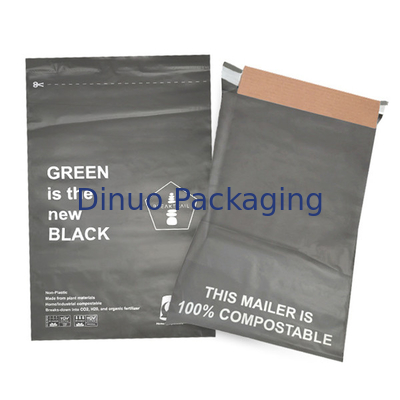 自己のシール100%のCompostable多郵便利用者は衣類のための生物分解性の出荷袋を袋に入れる