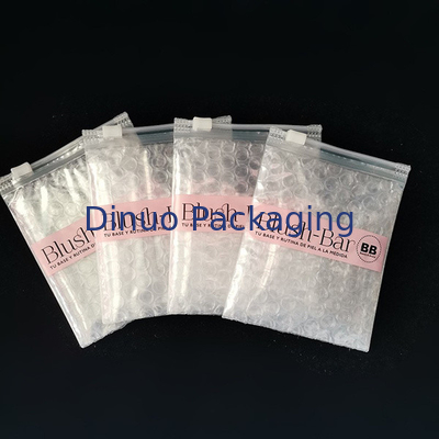 再利用可能な衝撃耐性 PVC 透明  Ziplock  Zipper バブル バッグ カスタム化粧品 化粧品 梱包