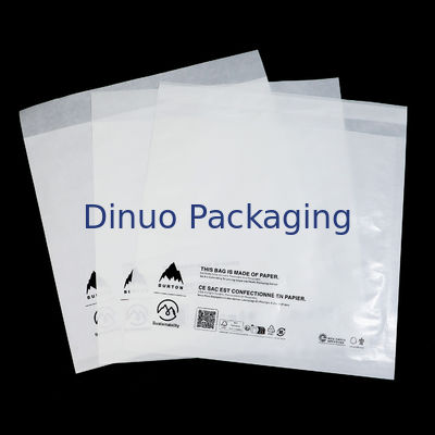衣料品の包装のために,高質感と35または50gm厚さのカスタム100%透明セルロファンの袋