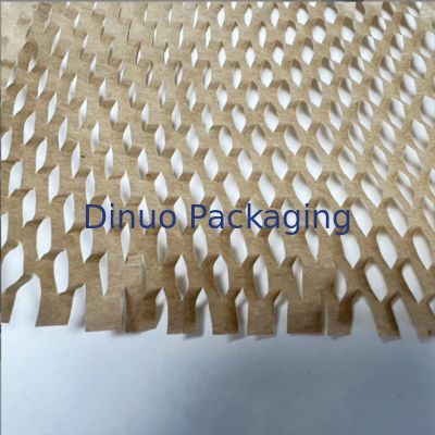 クッション性と衝撃吸収性ハニカムペーパーシートリサイクル可能な紙包装材