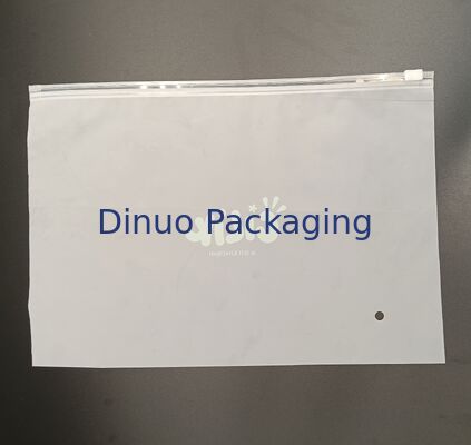 環境に優しい食品安全な再利用可能なCPEつや消しジッパーポーチ衣類書類用収納