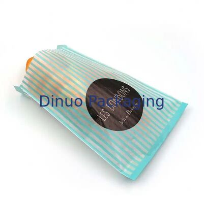 食品グレード生分解性グラシン紙袋 カスタマイズ可能なサイズと色 ベーカリー食品包装