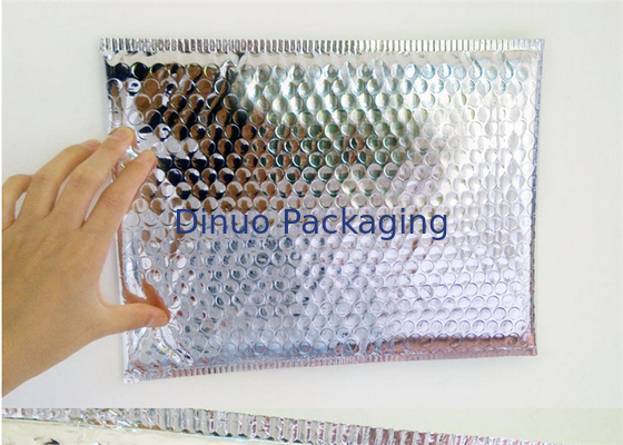 輸送のための銀製の泡郵便利用者袋15x210mmの#Bの瞬間のプラスチック・バッグは抵抗力があるに油をさします