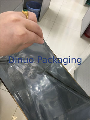 帯電防止多彩なアルミ ホイルは8.5"をX12」#2の生物分解性の食品等級袋に入れます