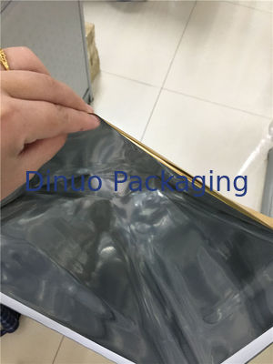 帯電防止多彩なアルミ ホイルは8.5"をX12」#2の生物分解性の食品等級袋に入れます