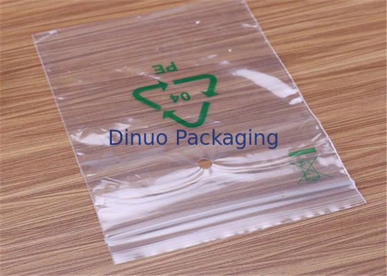 注文のロゴの設計9x12 OPPポリ袋ジップロックおよび接着剤は閉鎖をひもでつなぎます