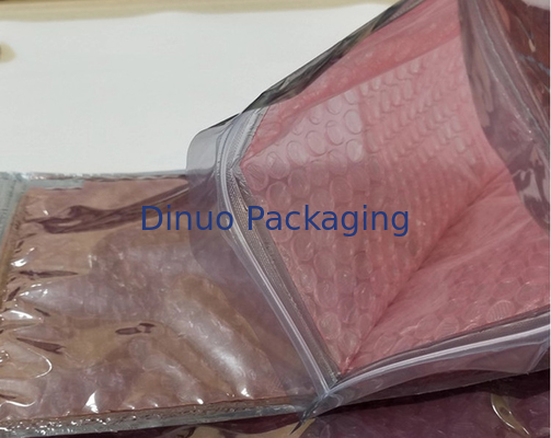 0.06-0.1mmの厚さポリ塩化ビニールのプラスチック・バッグ/再使用可能な郵便利用者のプラスチック ジッパー袋