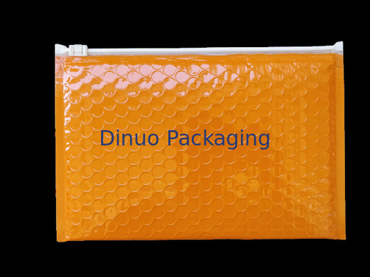 400x300mmのオレンジResealableジッパーのプラスチック・バッグの衝撃抵抗ISO9001