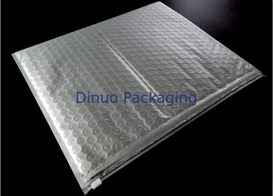 8x12」容器は金属ホイルによってパッドを入れられる封筒の郵便利用者の郵便料金のジッパーのプラスチック・バッグを出荷する海に荷を積みます